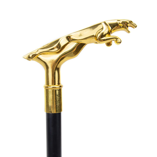 Gold Luxury Leopard  Walking Stick PN029