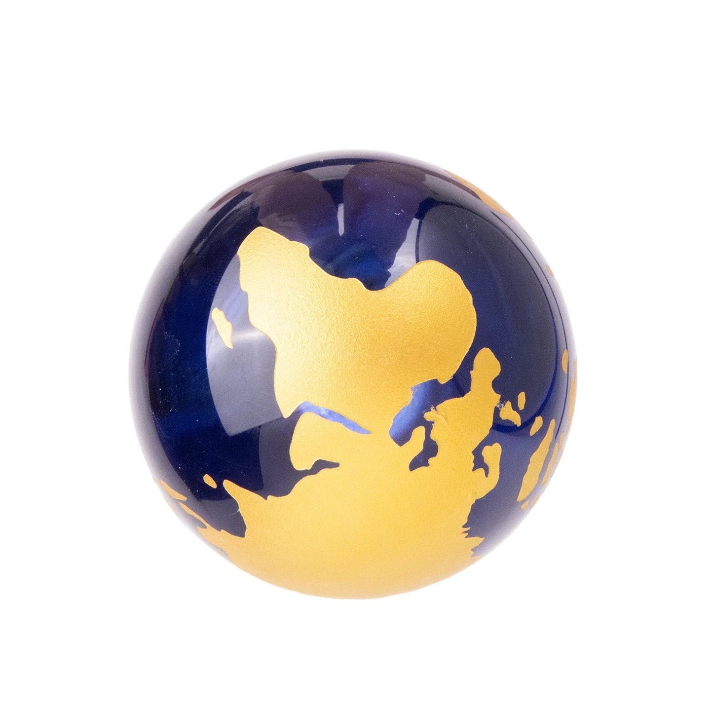 Blue Golden Ball Golden Walking  Stick -PN002