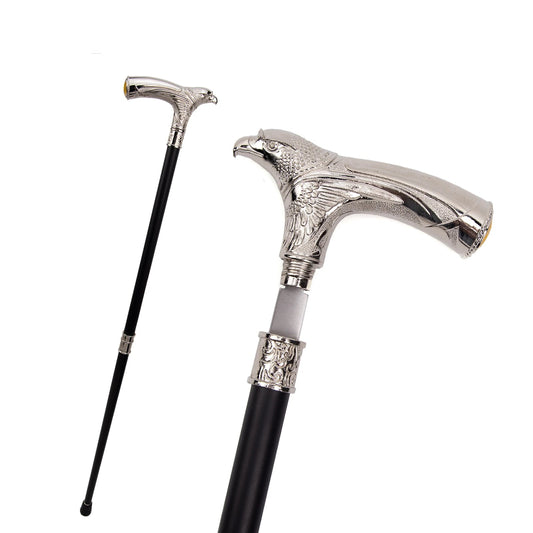 White Eagle Head Walking Stick PN026