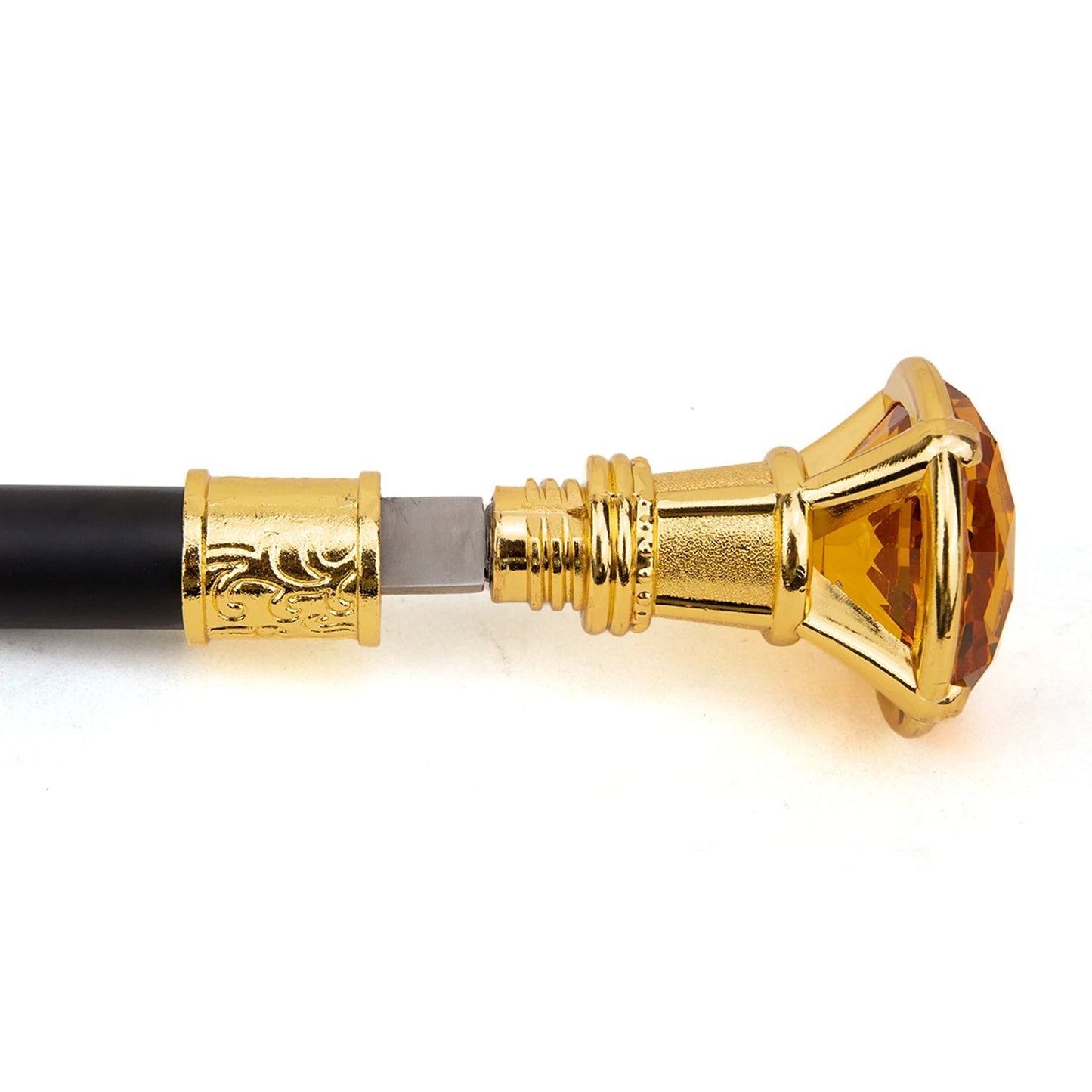 Orange Diamond Walking Stick PN030