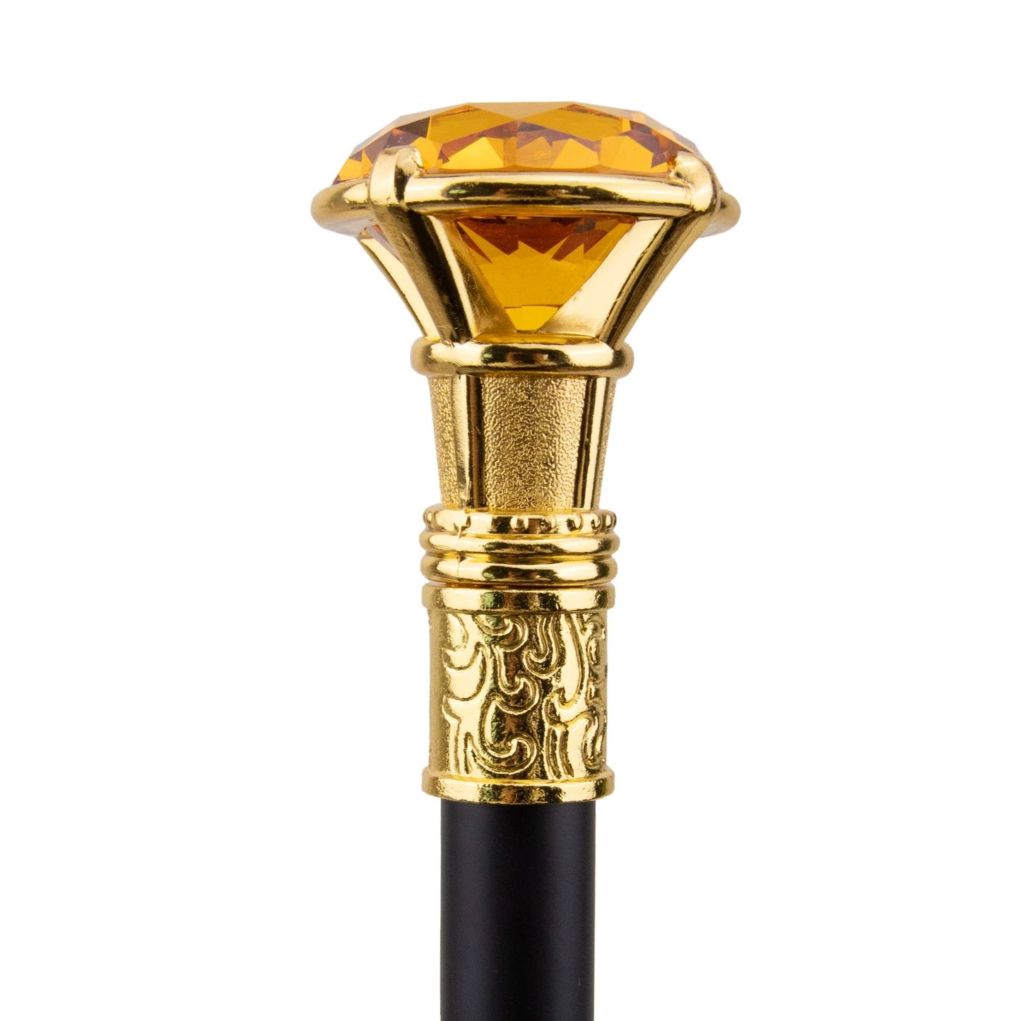 Orange Diamond Walking Stick PN030