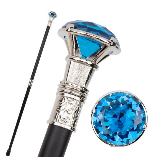 Blue Diamond Walking Stick - PN009