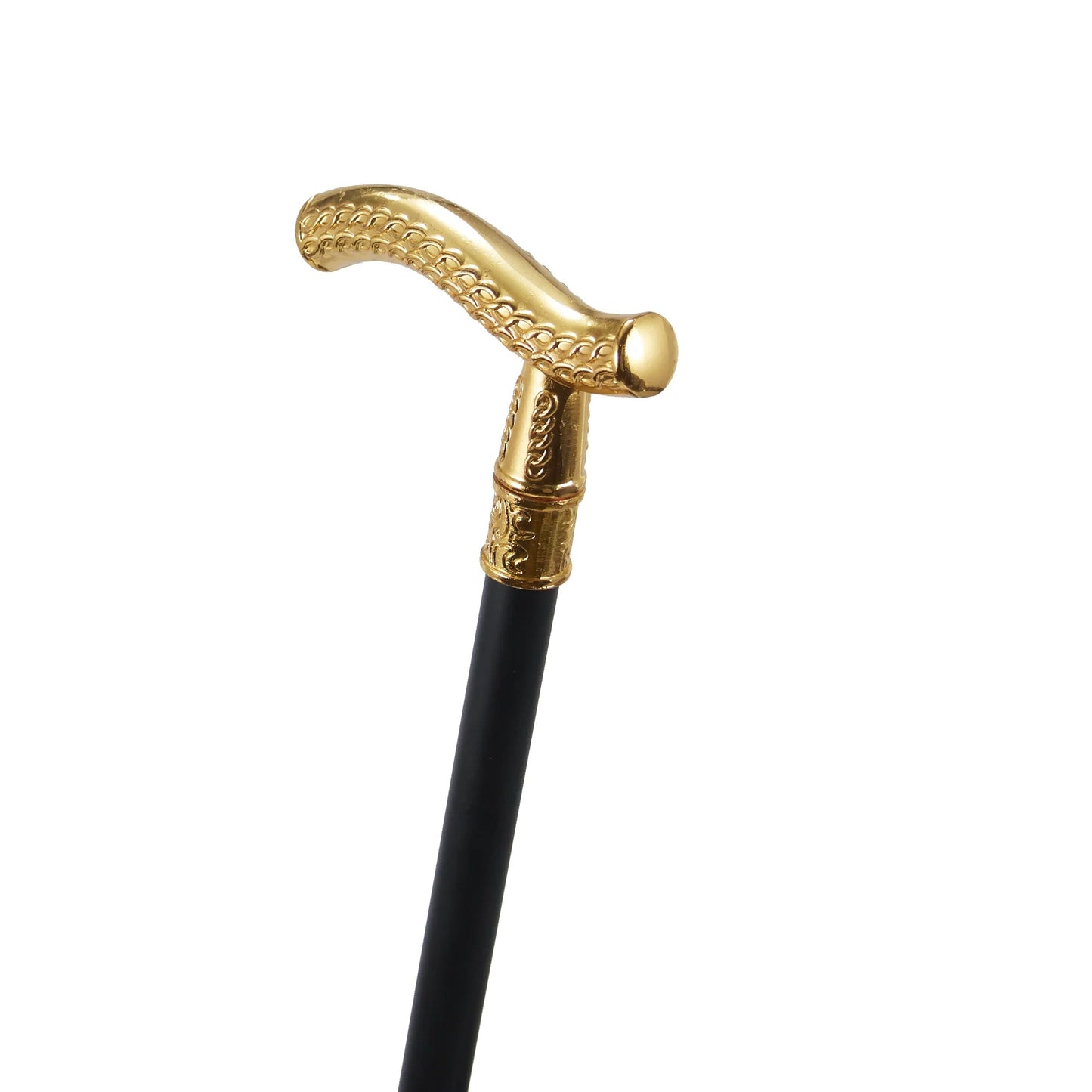 Luxury Gold Flower Wheatear Pattern Walking Stick