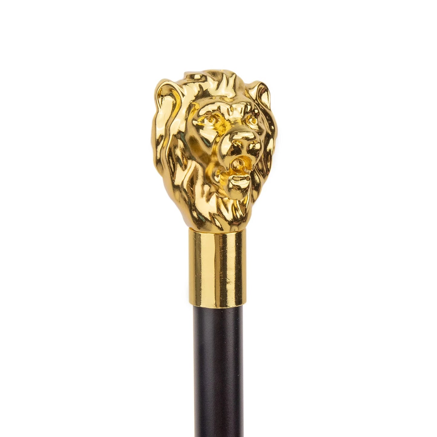 Gold Luxury Lion Walking Stick PN032
