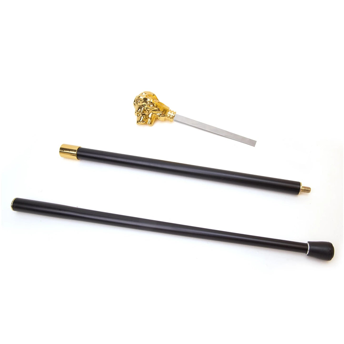 Gold Luxury Lion Walking Stick PN032
