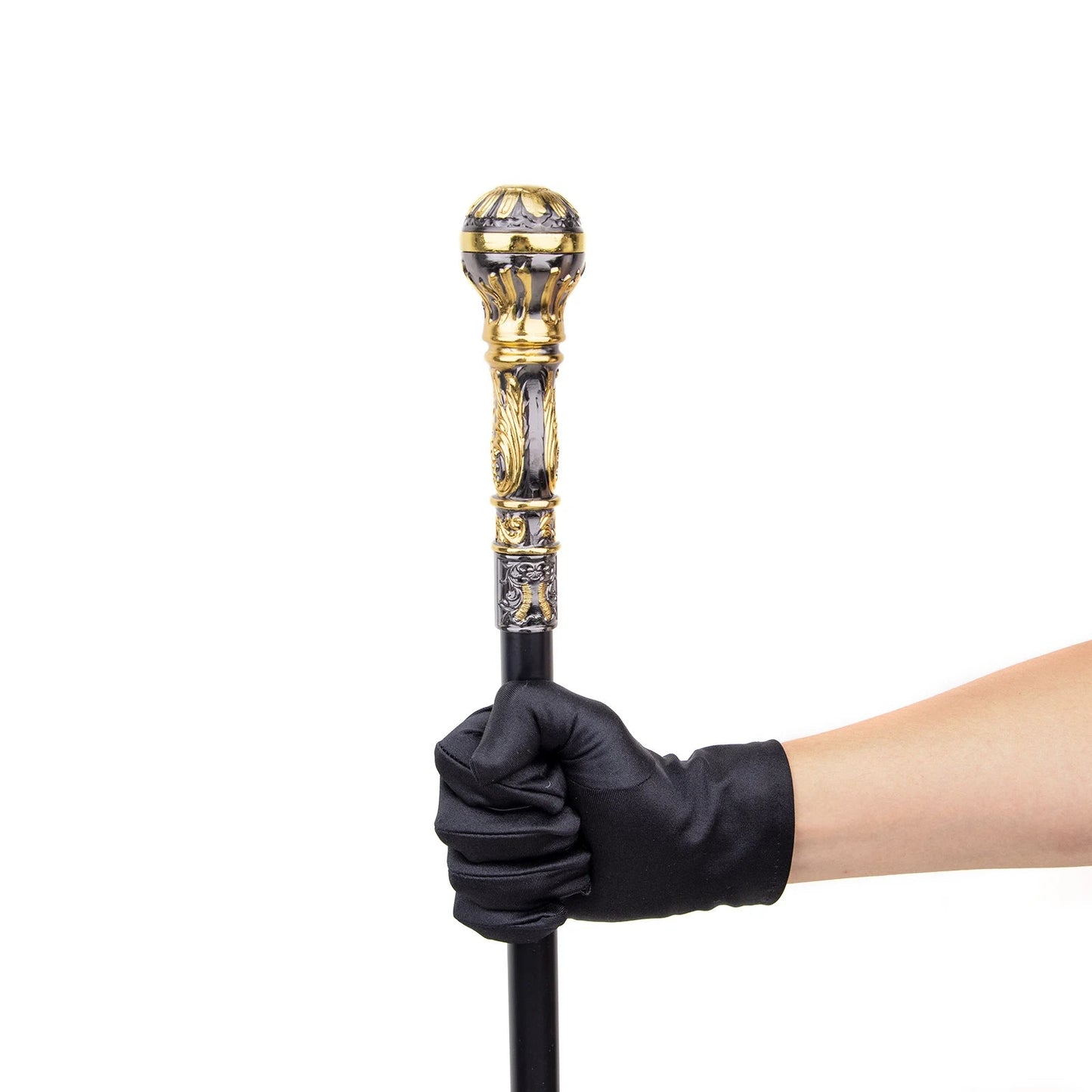 Golden Black Luxury Walking Stick -PN004