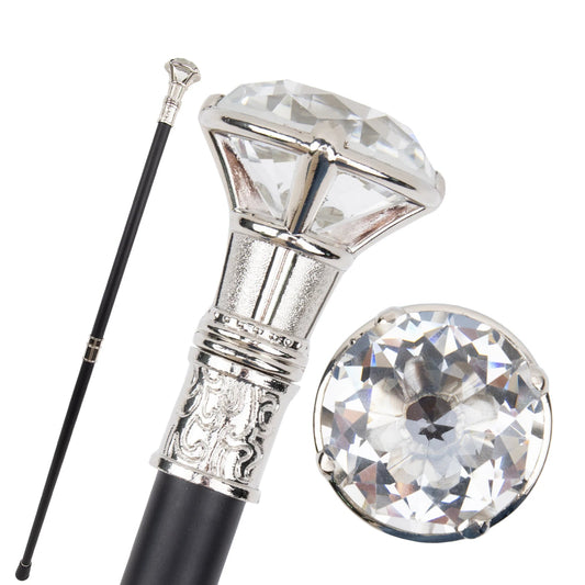 Diamond  White Walking Stick PN016