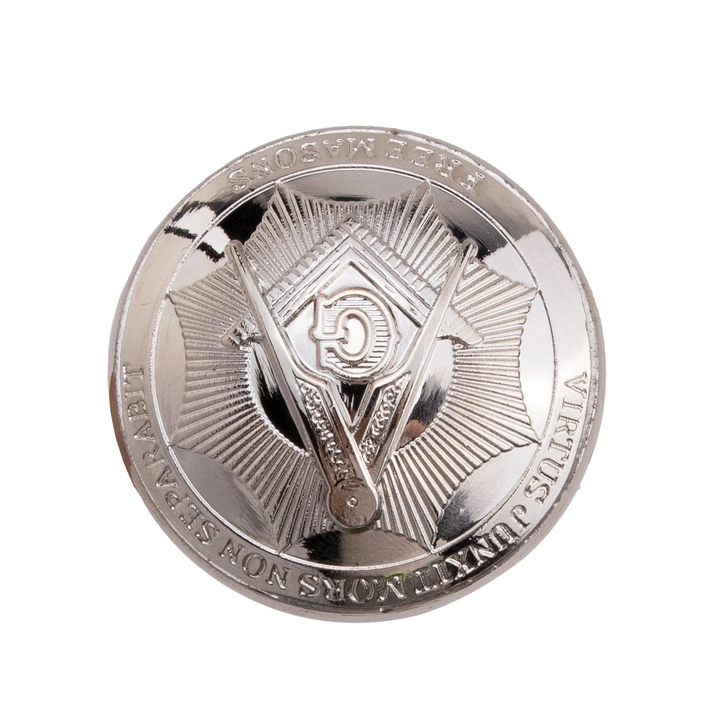 White Freemasonry Walking Stick - PN006