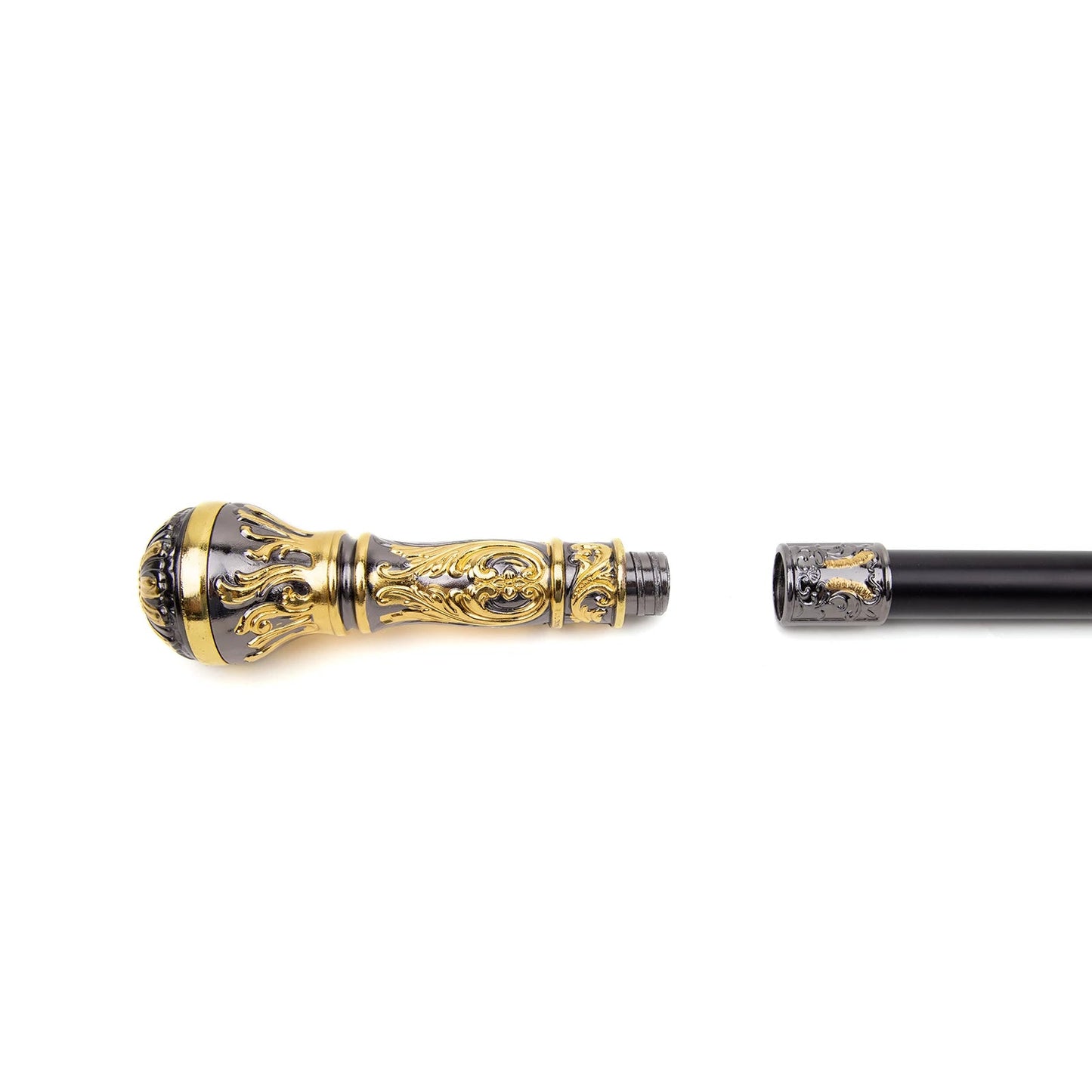Golden Black Luxury Walking Stick -PN004