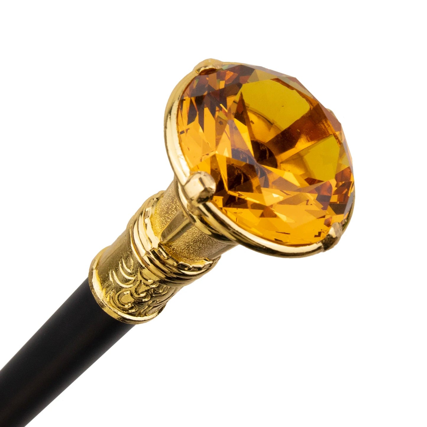 Orange Diamond Walking Stick PN030