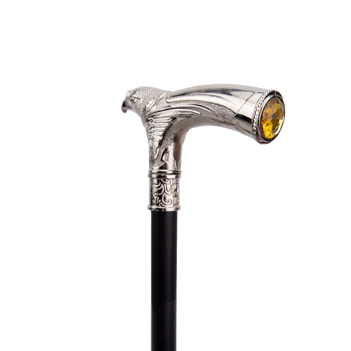 White Eagle Head Walking Stick PN026