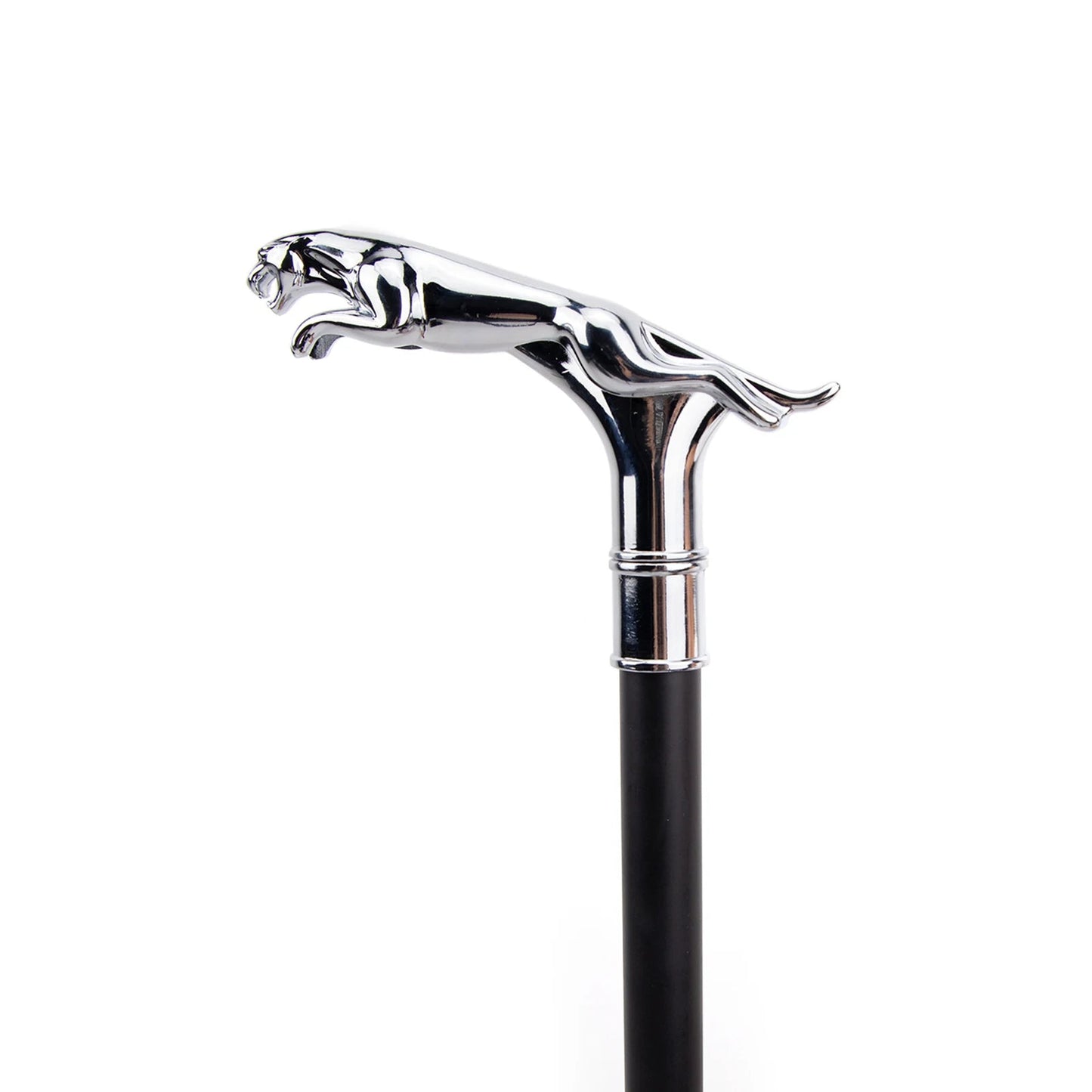 Silver Luxury Leopard  Walking Stick PN013