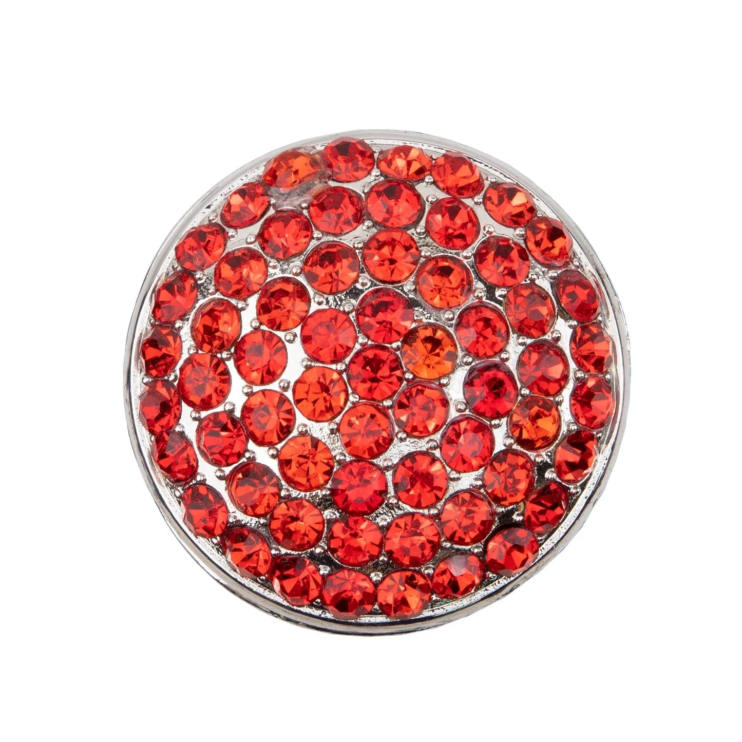 White Red Artificial Diamond Walking Stick PN014