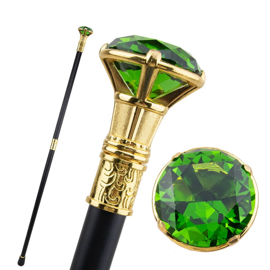 Green Diamond Walking Stick PN011